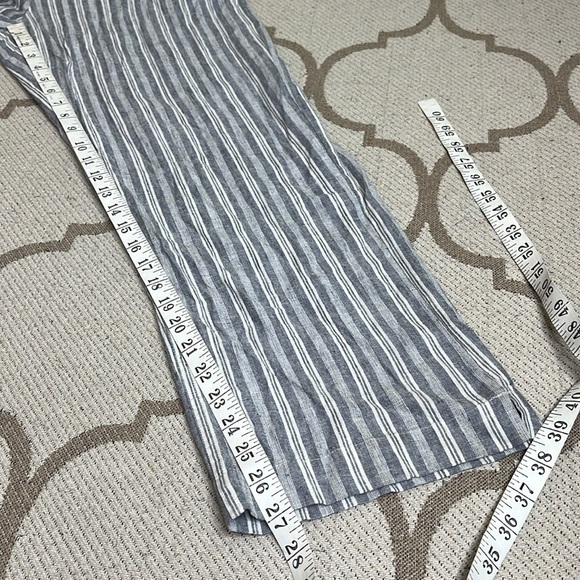 RAILS BROOKLYN Sleeveless Linen Blend JUMPSUIT IN PORTO STRIPE, size small - Picture 10 of 17